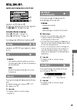 Preview for 65 page of Sony DCR-SR65 - 40gb Hdd Handycam Camcorder (French) Guide Pratique