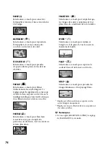 Preview for 74 page of Sony DCR-SR65 - 40gb Hdd Handycam Camcorder (French) Guide Pratique