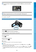 Preview for 39 page of Sony DCR-SX40/L - Palm-sized Camcorder W/ 60x Optical Zoom (French) Guide Pratique