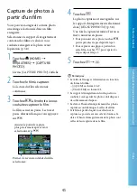 Preview for 45 page of Sony DCR-SX40/L - Palm-sized Camcorder W/ 60x Optical Zoom (French) Guide Pratique