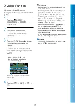 Preview for 49 page of Sony DCR-SX40/L - Palm-sized Camcorder W/ 60x Optical Zoom (French) Guide Pratique