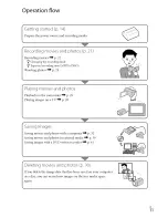 Preview for 11 page of Sony DCR-SX83 Handycam® Operating Manual