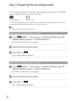 Preview for 18 page of Sony DCR-SX83 Handycam® Operating Manual