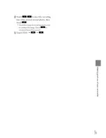 Preview for 31 page of Sony DCR-SX83 Handycam® Operating Manual