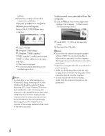 Preview for 34 page of Sony DCR-SX83 Handycam® Operating Manual