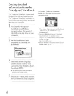 Preview for 52 page of Sony DCR-SX83 Handycam® Operating Manual