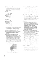 Preview for 132 page of Sony DCR-SX83 Handycam® Operating Manual