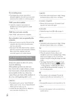 Preview for 302 page of Sony DCR-SX83 Handycam® Operating Manual