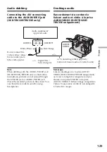 Preview for 121 page of Sony DCR-TRV12E Operating Instructions Manual