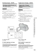 Preview for 185 page of Sony DCR-TRV12E Operating Instructions Manual