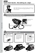 Preview for 14 page of Sony DCR-TRV145E DCR-TRV147E DCR-TRV245E Operating Instructions Manual