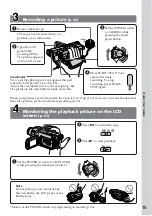 Preview for 15 page of Sony DCR-TRV145E DCR-TRV147E DCR-TRV245E Operating Instructions Manual