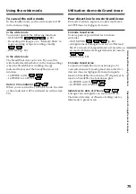 Preview for 79 page of Sony DCR-TRV145E DCR-TRV147E DCR-TRV245E Operating Instructions Manual