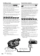 Preview for 124 page of Sony DCR-TRV145E DCR-TRV147E DCR-TRV245E Operating Instructions Manual