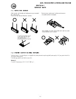 Preview for 6 page of Sony DCR-TRV145E DCR-TRV147E DCR-TRV245E Service Manual