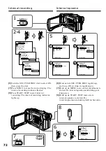 Preview for 72 page of Sony DCR-TRV30E Operating Instructions Manual