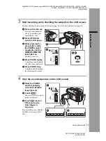 Preview for 11 page of Sony DCR-TRV460 - Digital Handycam Camcorder Operation Manual