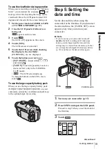 Preview for 19 page of Sony DCR-TRV460 - Digital Handycam Camcorder Operation Manual