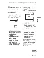 Preview for 25 page of Sony DCR-TRV460 - Digital Handycam Camcorder Operation Manual