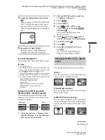 Preview for 41 page of Sony DCR-TRV460 - Digital Handycam Camcorder Operation Manual