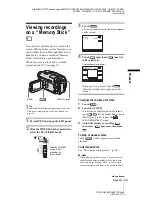 Preview for 49 page of Sony DCR-TRV460 - Digital Handycam Camcorder Operation Manual