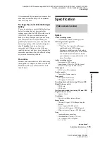 Preview for 123 page of Sony DCR-TRV460 - Digital Handycam Camcorder Operation Manual