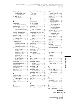 Preview for 133 page of Sony DCR-TRV460 - Digital Handycam Camcorder Operation Manual