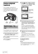 Preview for 56 page of Sony DCR TRV480 - Digital8 Handycam Camcorder Operation Manual