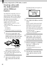 Preview for 28 page of Sony DCRSR47ER - Handycam - Camcorder User Manual