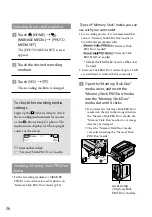 Preview for 36 page of Sony DCRSR47ER - Handycam - Camcorder User Manual