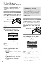 Preview for 38 page of Sony DCRSR47ER - Handycam - Camcorder User Manual