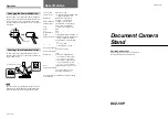 Sony DCZ-50P Operating Instructions preview