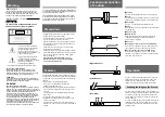 Preview for 2 page of Sony DCZ-50P Operating Instructions