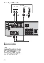 Preview for 22 page of Sony DG510 - STR AV Receiver Operating Instructions Manual