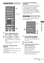 Preview for 53 page of Sony DG510 - STR AV Receiver Operating Instructions Manual