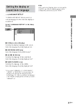 Preview for 27 page of Sony DHC-FL7D - Display Side Hi Fi Component System Operating Instructions Manual