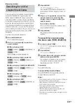 Preview for 35 page of Sony DHC-FL7D - Display Side Hi Fi Component System Operating Instructions Manual