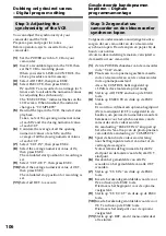 Preview for 106 page of Sony Digital Handycam DCR-PC8E Operating Instructions Manual