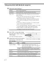 Preview for 82 page of Sony Digital Photo Printer DPP-EX7 Operating Instructions Manual