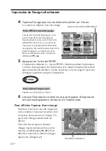 Preview for 122 page of Sony Digital Photo Printer DPP-EX7 Operating Instructions Manual