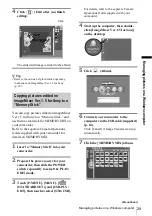 Preview for 29 page of Sony Digital Video Camera Recorder Applications