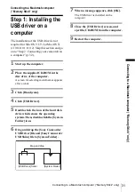 Preview for 31 page of Sony Digital Video Camera Recorder Applications