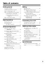 Preview for 3 page of Sony Digital8 GV-D200 Operating Instructions Manual