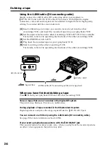 Preview for 36 page of Sony Digital8 GV-D200 Operating Instructions Manual