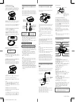 Preview for 3 page of Sony Discman D-265 Operating Instructions Manual