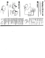 Preview for 3 page of Sony DISCMAN D-M801 Operating Instructions