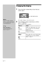 Preview for 16 page of Sony DPF-A73/E73 Operating Instructions Manual