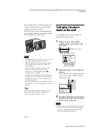 Preview for 16 page of Sony DPF D72N - LCD WVGA 16:10 Photo Frame Operating Instructions Manual