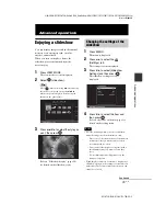 Preview for 29 page of Sony DPF D72N - LCD WVGA 16:10 Photo Frame Operating Instructions Manual