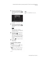 Preview for 44 page of Sony DPF D72N - LCD WVGA 16:10 Photo Frame Operating Instructions Manual